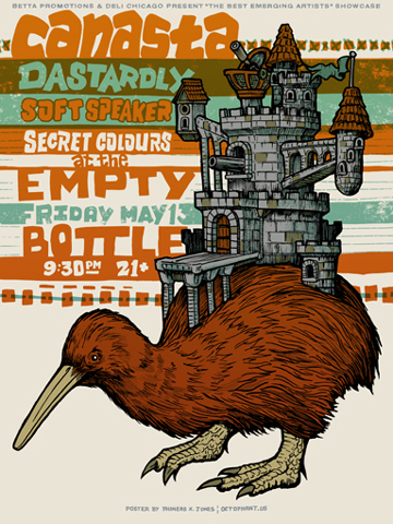Canasta's Empty Bottle Poster by Phineas X. Jones